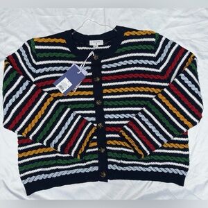 La Ligne x Target Limited Edition Textured Striped Cardigan - 1X